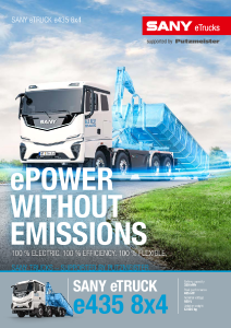 SANY eTRUCK e435 Brochure EN
