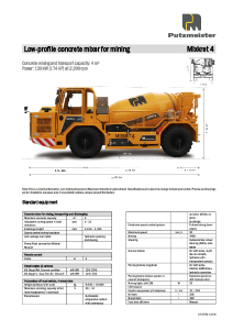 Mixkret4 Data Sheet EN