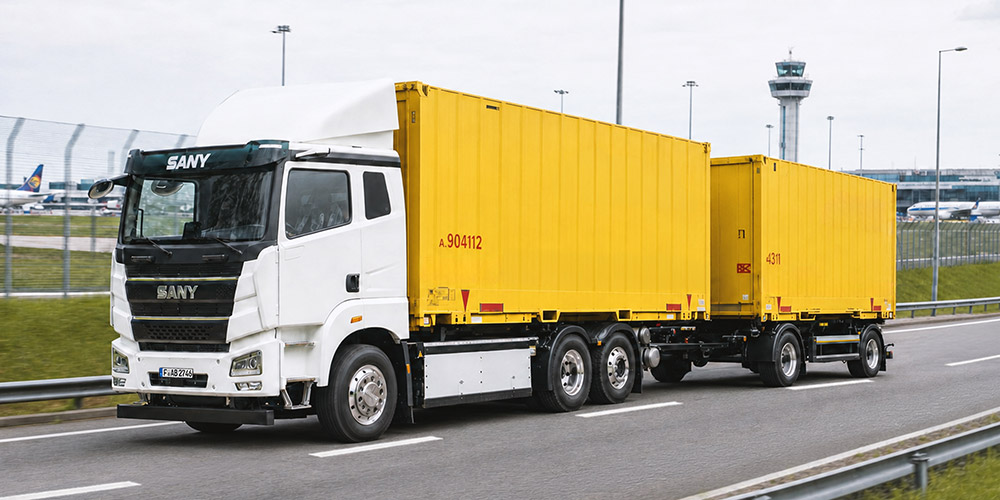 SANY e363 6x2 capability engineered for specialist bodies