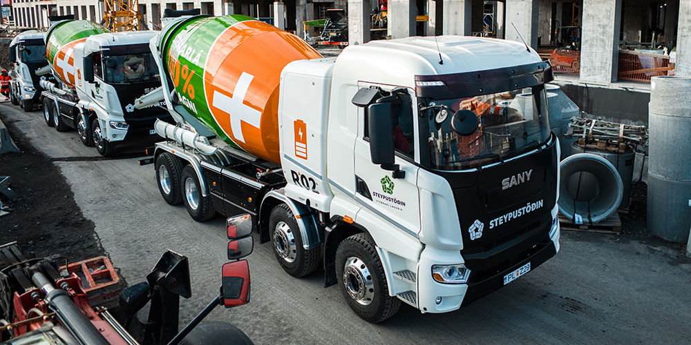 eTruck Steypustodin Iceland